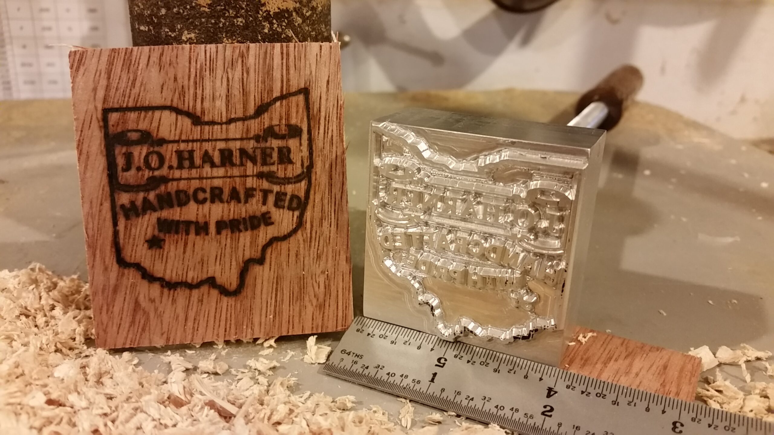 Custom Branding Iron for Wood - Made in USA by Yeltrowshop LLC