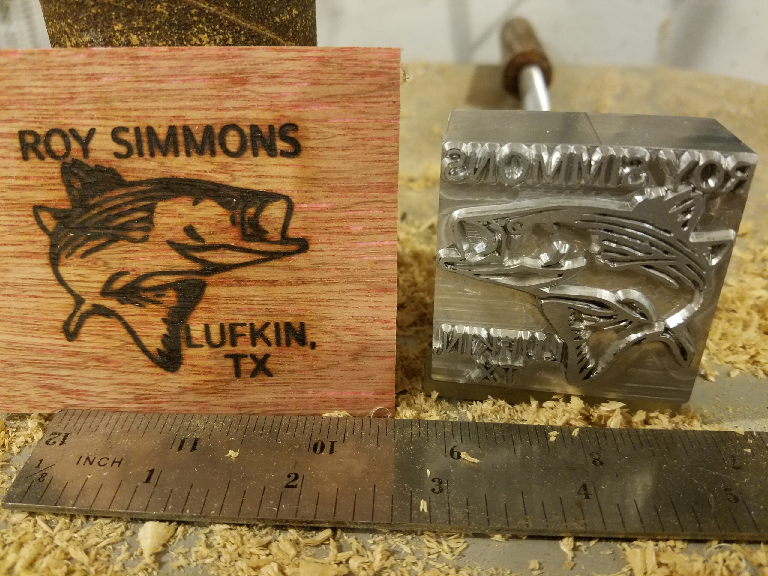 Custom Branding Iron for Wood - Made in USA by Yeltrowshop LLC