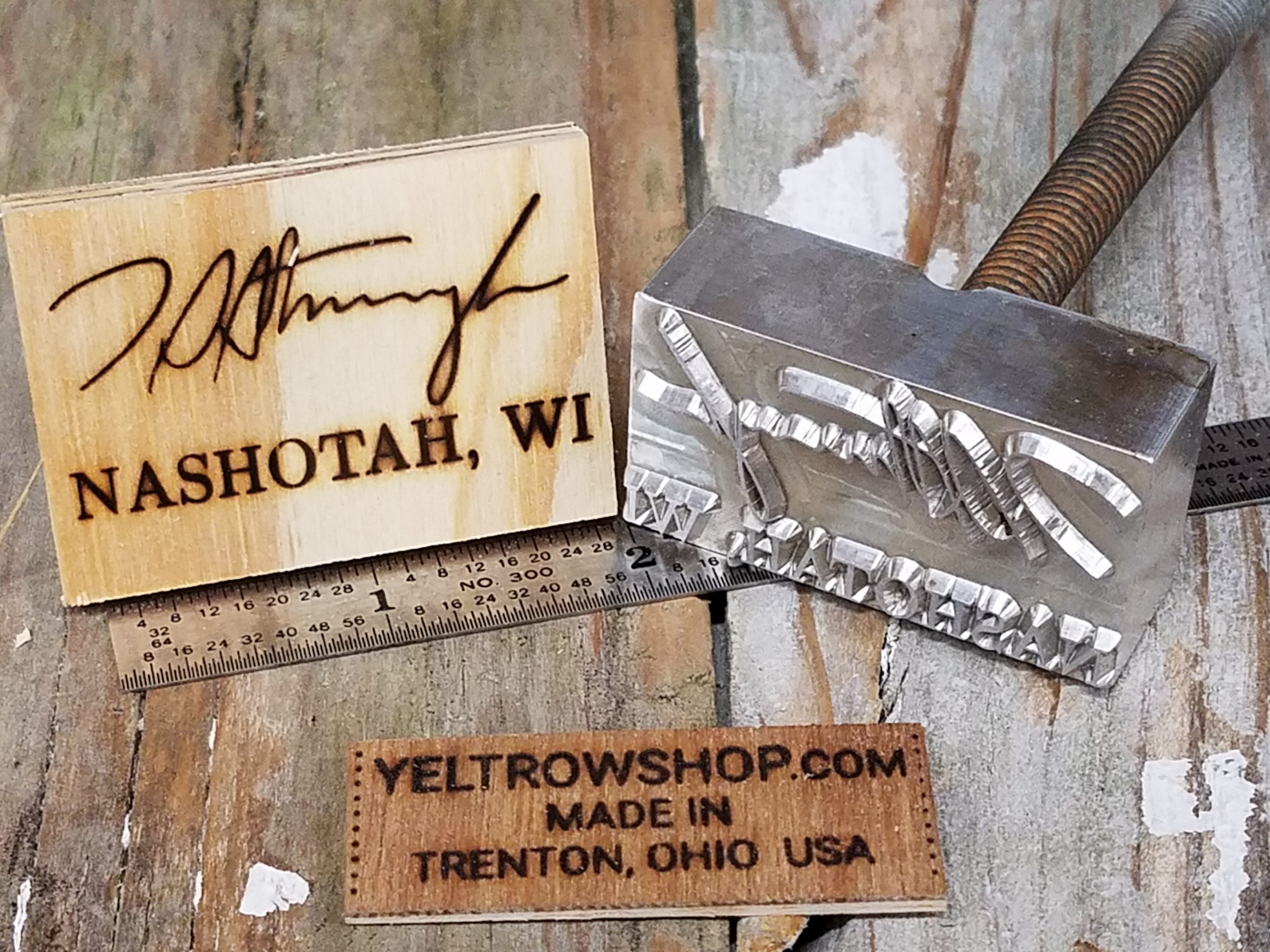 Creating Handwritten Signature Branding Irons LLC