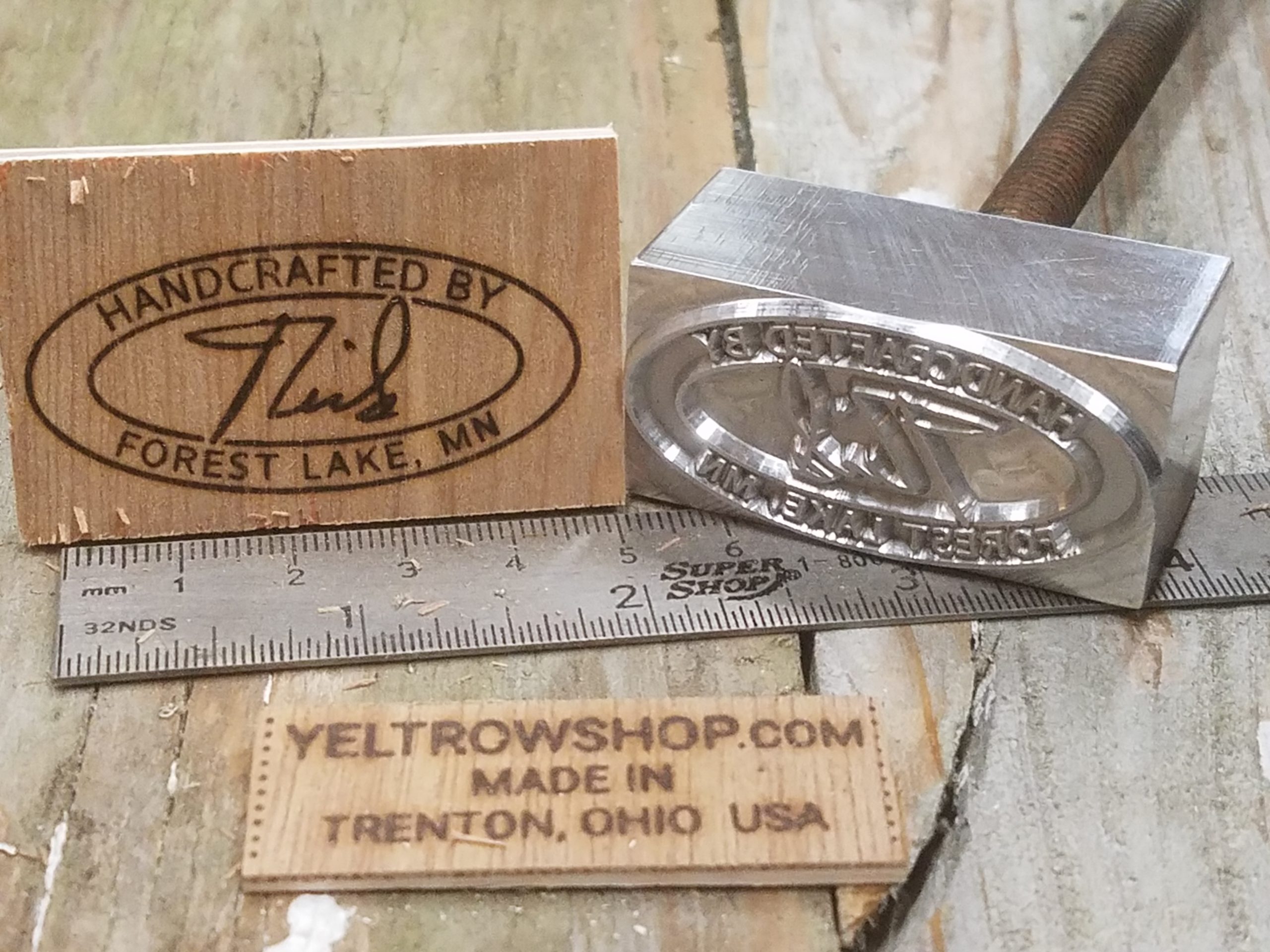 Creating Handwritten Signature Branding Irons - Yeltrowshop LLC