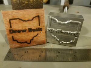 Aluminum Branding Iron
