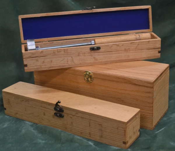 handmade oak gift boxes for branding irons