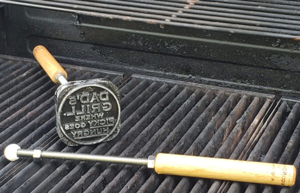 stainless steel branding iron handle for food branding